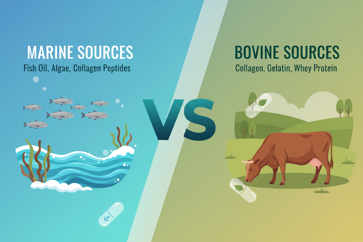 Marine vs Bovine Collagen: Understanding the Difference