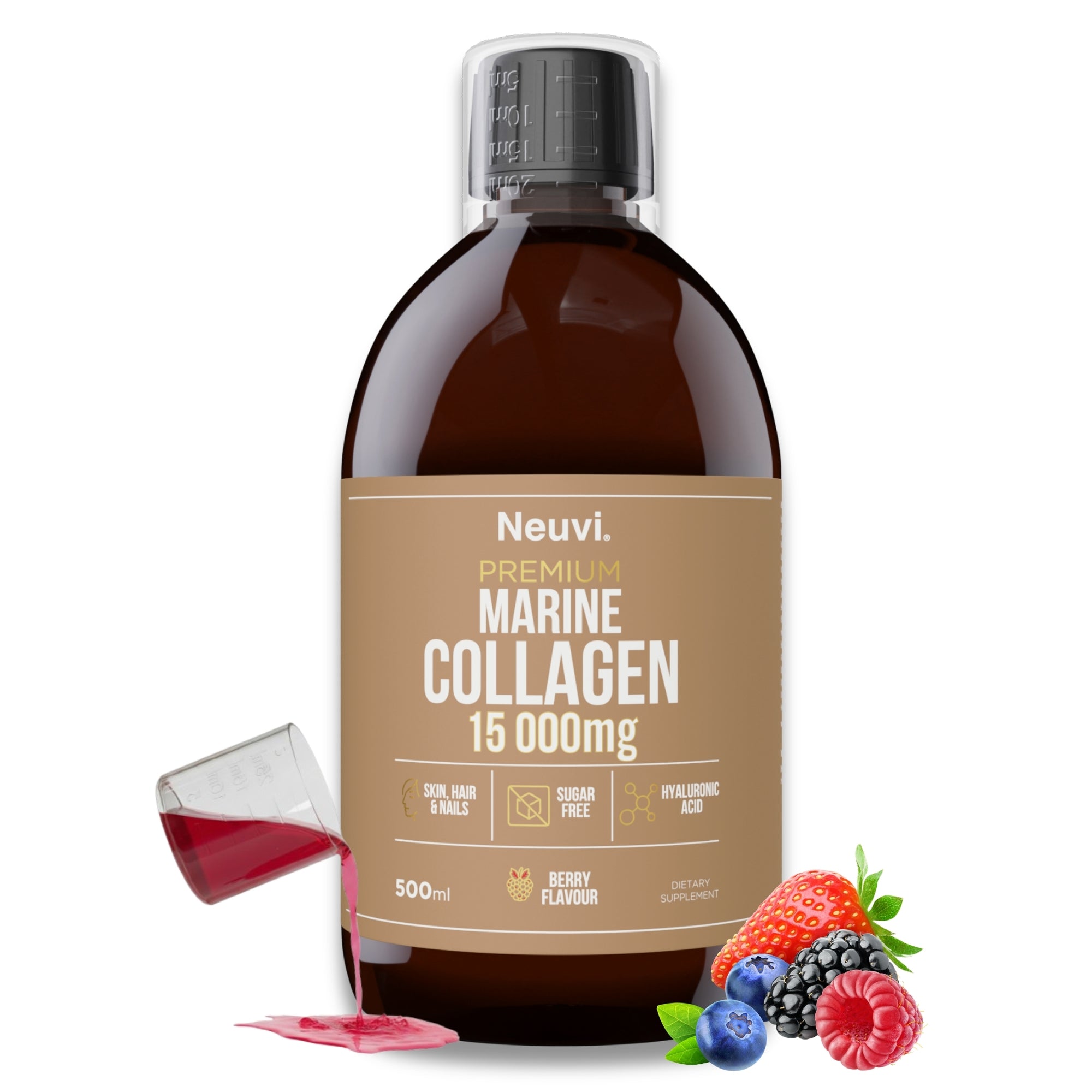 High Strength Marine Collagen Liquid 15,000mg by Neuvi®
