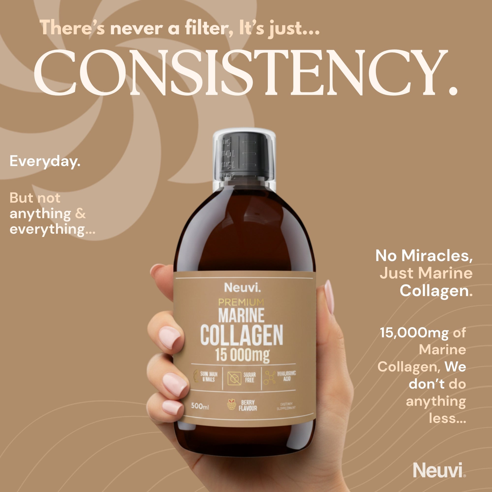 High Strength Marine Collagen Liquid 15,000mg by Neuvi®