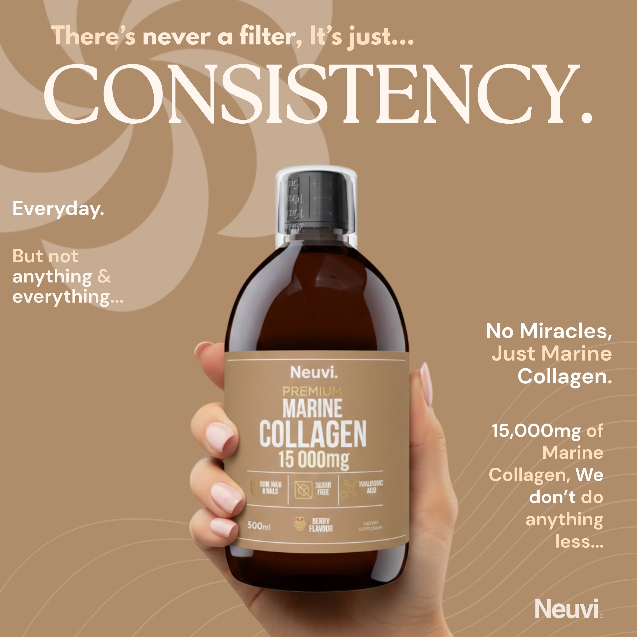 High Strength Marine Collagen Liquid 15,000mg by Neuvi®