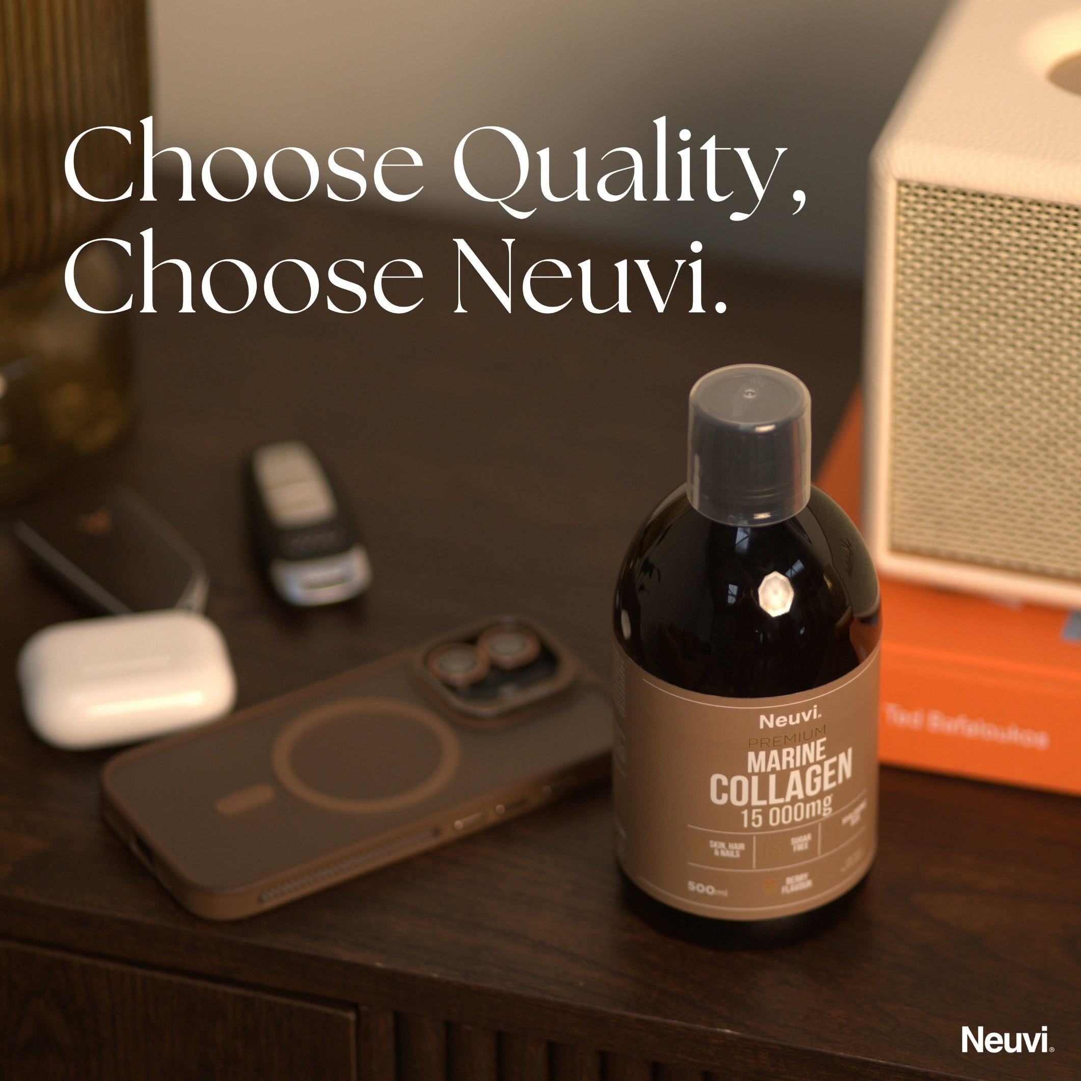 High Strength Marine Collagen Liquid 15,000mg by Neuvi®